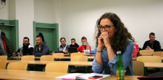 Studenti 2. ročníku na 2. semináři Vzdělávání PGAC