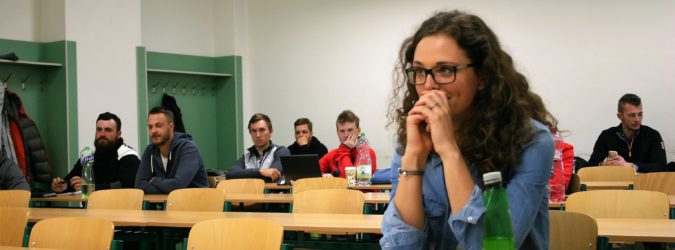 Studenti 2. ročníku na 2. semináři Vzdělávání PGAC