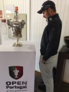 Filip Mrůzek vyhlíží trofej na Open de Portugal